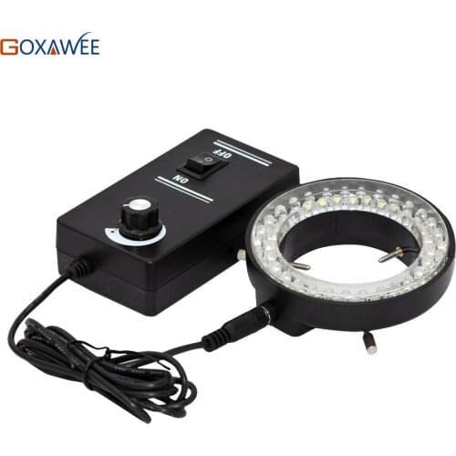 New Fashion 60 LED Adjustable Ring Light illuminator Lamp For STEREO ZOOM Microscope For Sale