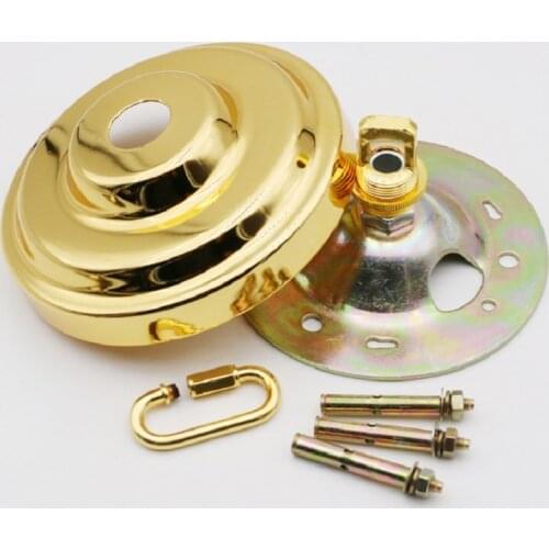 Lifting bolt hanging bracket with ceiling canopy for heavy pendant lights ceiling rose Lighting accessories loading 40KG