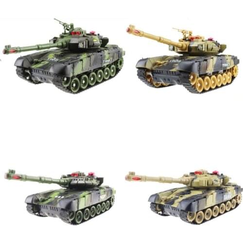 Mini Rc Tank 2.4ghz, With Usb Charger, Wireless Cable Remote Control, Armored Tank Simulation Army Combat Kit Sound Mode