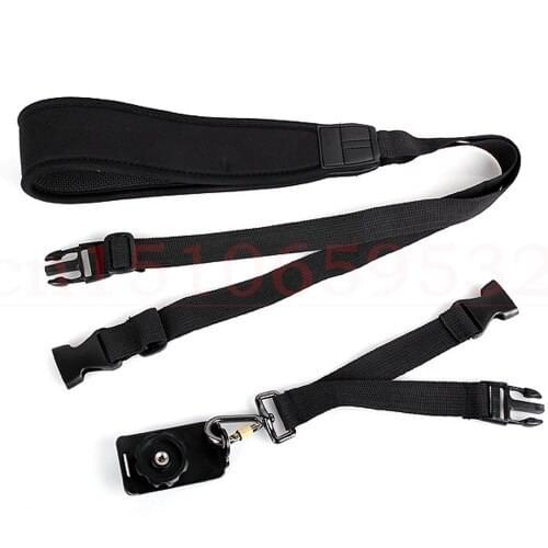 Black Quick Rapid Shoulder Sling Belt Neck Strap For Canon 5D2 5D3 60D Nikon D3100 D3200 D7000 Camera DSLR SLR