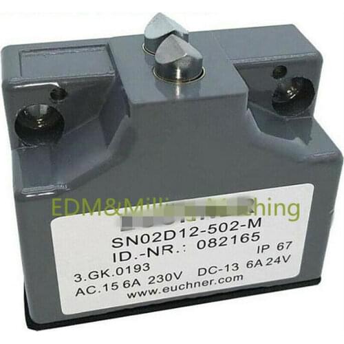 CNC Euchner Machine Precision Limit Switch SN02D12-502-M SN02R12 Two Contact Part