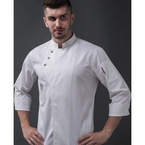 Chef jacket uniform clothing food service catering restaurant kitchen work chef outfit cook jacket uniform clothes DD1436
