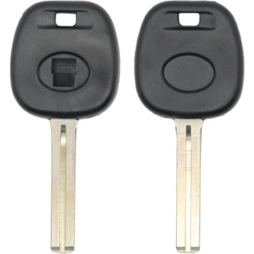 DAKATU Replacement Blank Uncut Car Key Case Shell No Chip For Lexus ES300 GS300 IS200Transponder Key Shell TOY48( short)