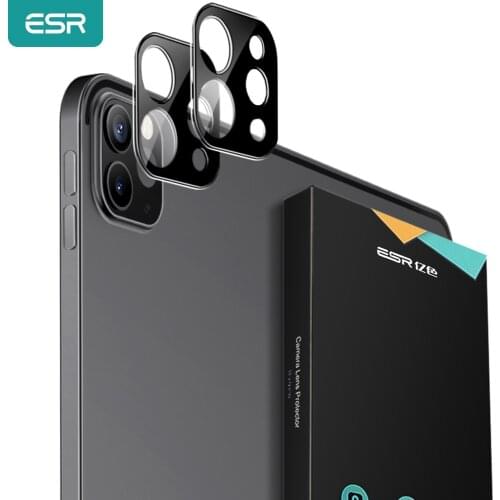 ESR 2PCS Len Film For 2020 iPad Pro 11‘’ 12.9‘’ Inch High Definition Explosion Glass Proof Protector Full Camera Coverage Film