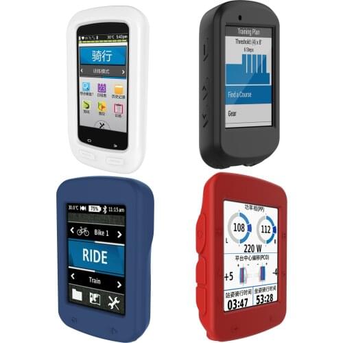 Soft Protective Case Screen Protector Film For Garmin Edge 800/810/520/530/830/820/1000/1030/130 Plus Bicycle GPS Computer Cover