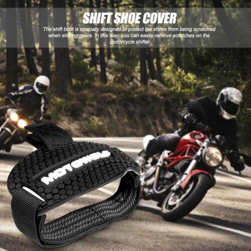 1PCS Motorcycle Shoes Protective Motorbike Moto Gear Shifter Men Shoe Boots Protector Shift Sock Boot Cover Shifter Guards