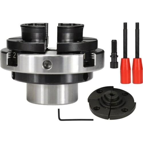 4 Inch wood lathe mandrel thread 1 "8tpi m33x3.5 4 jaw self centering wood turning chuck lathe machining tools