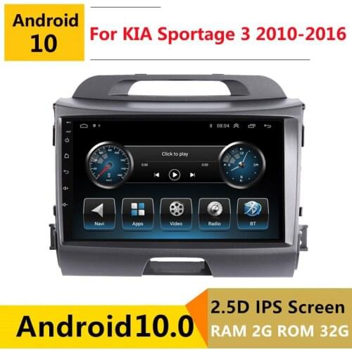 2G RAM Android car stereo for KIA Sportage 3 2010 2011 2012 2013 - 2016 radio navigation GPS Multimedia Player headunit