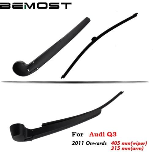 BEMOST Car Rear Windshield Wiper Arm Blade Brushes For AUDI Q3 2011 Onwards Hatchback Windscreen Washer Auto Styling Accessories