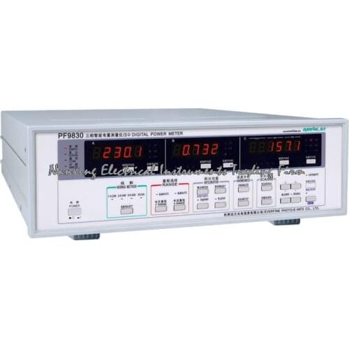 Fast arrival EVERFINE PF9830 3-phase Digital Power Meter (Full Function Model)