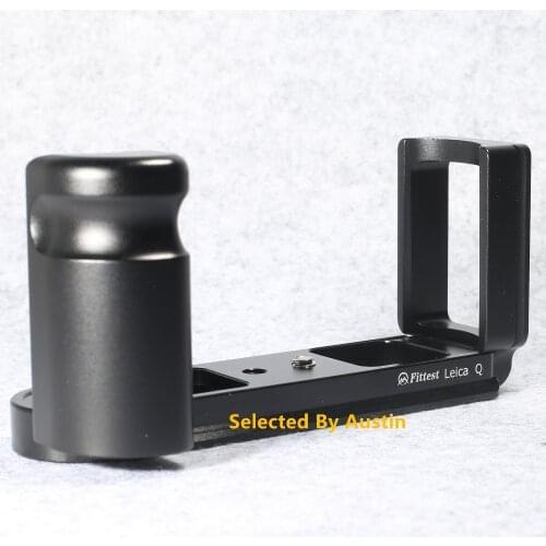 Quick Release L Plate Bracket Hand Grip For Leica Q (TYP116) Arca Swiss RRS Benro Sunwayfoto