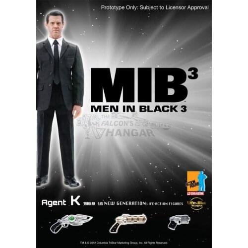 Dragon 73171 CYBER-HOBBY MIB3 Men in Black 3 Agent K 1969 Josh Brolin 1/6 Figure