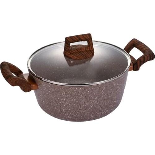 Pan Maifan Stone Soup Pot Non-stick Porridge Pot Stew Pot Household Gas Stove Induction Cooker Suitable for Instant Noodle Pot