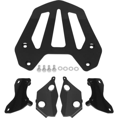 Motorcycle Rear Carrier Rack Mount Bracket For Honda GL1800 F6B 2013-2017 13 14 Black