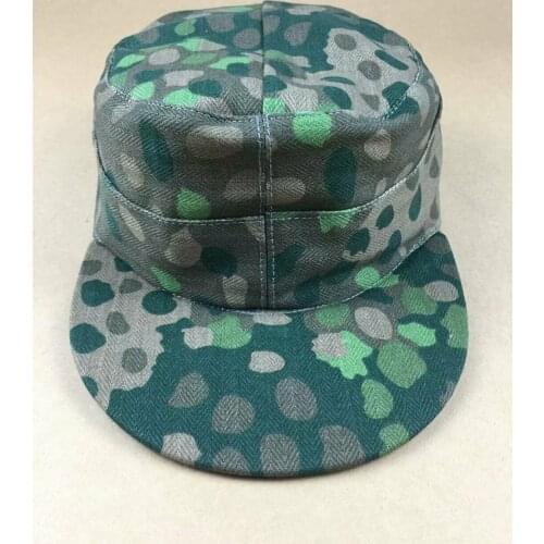 WW2 WWII GERMAN ELITE DOT44 PEAS CAMO FIELD SOLDIER CAP MILITARY HAT armyshop2008