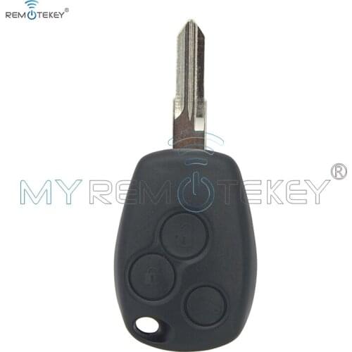 Remtekey Remote key shell for Renault 3 button VAC102