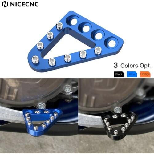 NICECNC Adjustable Brake Pedal Step Tip For Husqvarna TE TX TC FC FX FE 125 250 300 350 400 450 501 2017-2020 2016 For KTM