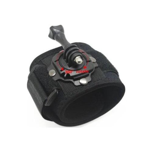 360 Degree Rotation Hand Wrist Strap for GoPro Hero 7 5 6 4 Session Xiaomi Yi 4K Lite SJ4000 H9 Arm Belt Go Pro Accessory