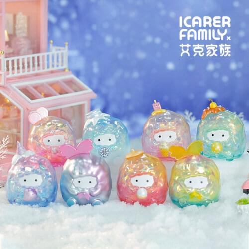 Icarer Family Dessert Party Blind Box Decoration Creative Toy New Doll Hand-made Birthday Gift Model