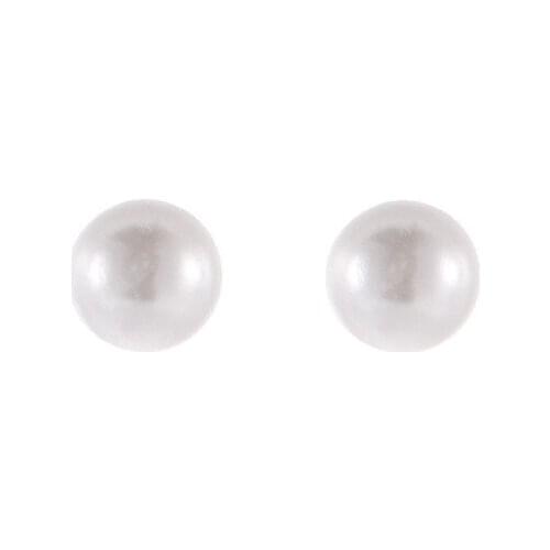 New Earrings Fashion Jewelry Small Simulation Pearl Earrings Simple Earrings Small Beans Student Earrings Wholesale