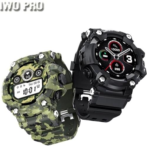 IWO PRO T6 Smartwatch IP68 1.3-Inch Round Press with Buttons Multi-Language smart watch men PK Apple HUAWEI XIAOMI Watch