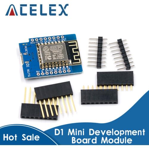 10pcs Smart Electronics D1 mini - Mini NodeMcu 4M bytes Lua WIFI Internet of Things development board based ESP8266 by WeMos