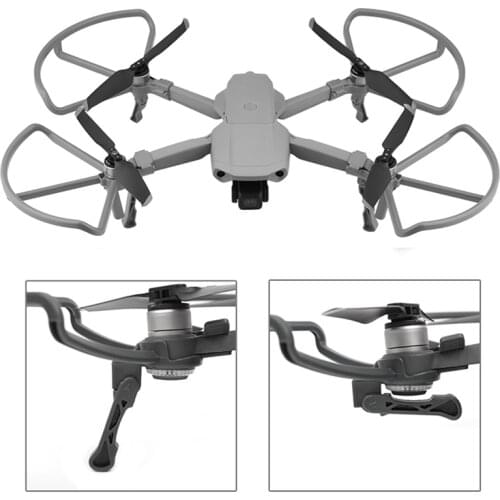 NEW Propeller Guards Protection +Foldable Landing Gears Legs Heighten Tripod for DJI SPARK Drone Accessories
