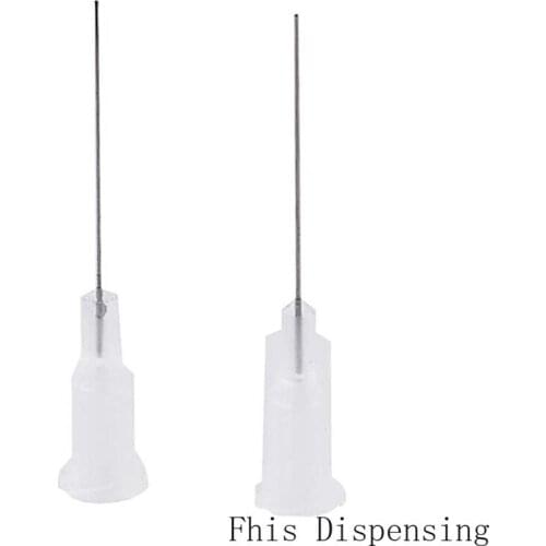 1 Inch 27G Blunt Tips Needles PP Luer Lock Hub Tubing Length Precision S.S Dispense Needles Pack of 30