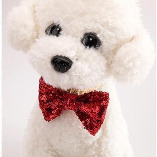 1pc Pet Dogs Caps Or 1pc Cat Bowknot Dog Birthday Costume Sequin Design Headwear Cap Hat Christmas Party Pets Accessories