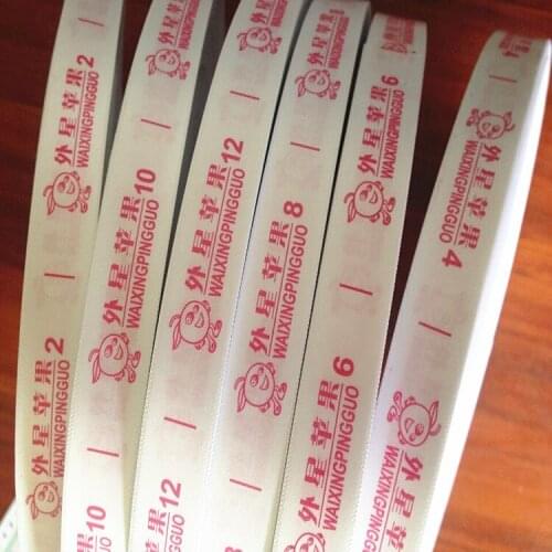 1000pcs/lot clothing tags woven custom neck labels and tags without cut sending in roll