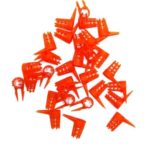 20pcs Beekeeping Bee Farm Queen Rearing System Cells Plastic Cages Cell Cover Cap Catcher House Supplies Apiculture Tools