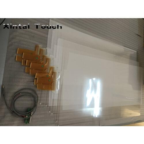 37" Interactive touch Foil easy to install in the glass / 10 points touch foil film