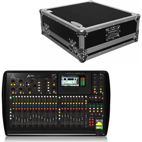 Behringer X32 Digital Audio Mixer Professional DJ Mixing Console + Flight Case