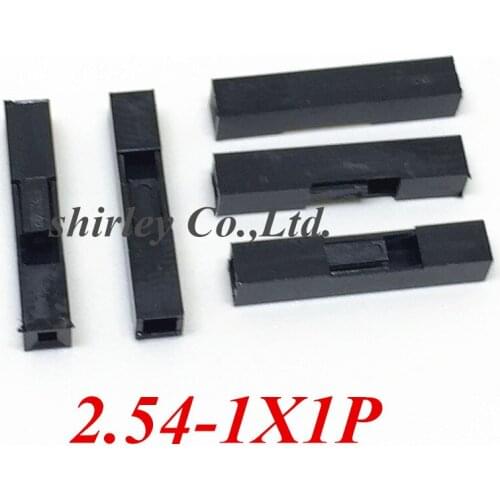 Free shiiping 1000pcs/lot 1Pin Dupont Shell /plug, jumper Wire Cable Dupont Housing Pin, Pitch:2.54MM/0.1inch MZSMDZ01