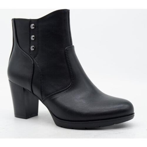 Botas Martin para mujer estilo británico nuevo salvaje botas niños de tacón grueso invierno botas que botas altos de Punta tacón