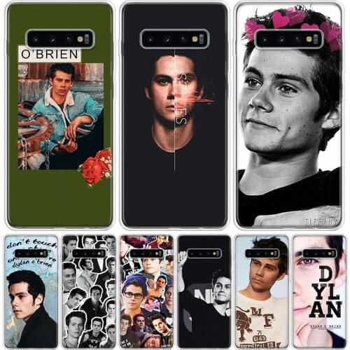 Dylan O'Brien Teen Wolf cool Phone Case for Samsung Galaxy S10 S20 Ultra Note 10 9 8 S9 S8 S7 J4 J6 J8 Plus Lite + Popular Cover