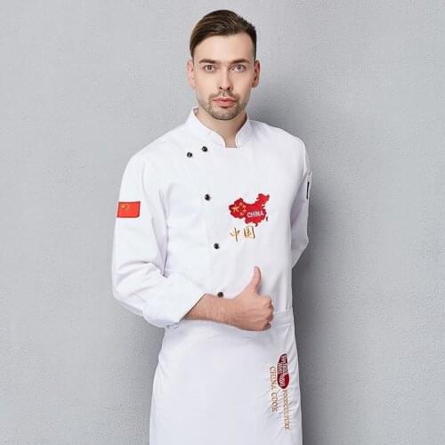 Chef Uniform Summer Short Sleeve Breathabl Unisex Chef Shirt Men Women Chef Cook Jacket Kitchen Sushi Uniform Work Clothes AS425
