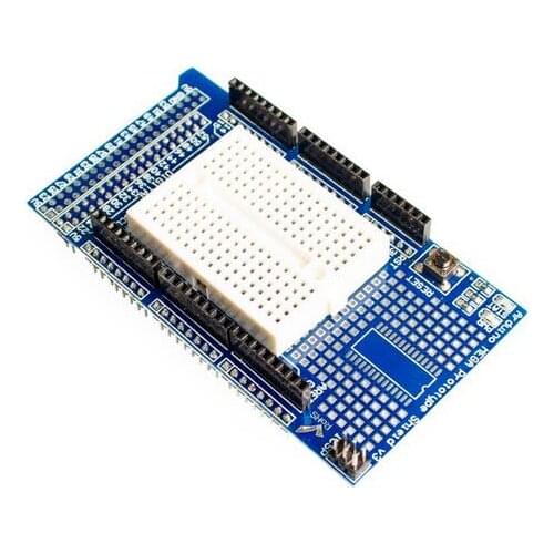 MEGA 2560 R3 Proto Prototype Shield V3.0 Expansion Development Board + Mini PCB Breadboard 170 Tie Points for arduino DIY