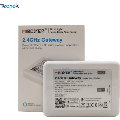 Miboxer WL-Box1 Controller DC5V APP Control Compatible with alexa Google Assistant voice control For All Milight Product