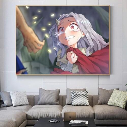 My Hero Academia Poster Anime Manga Wall Art Print Decor,50 x 70 cm,No Frame