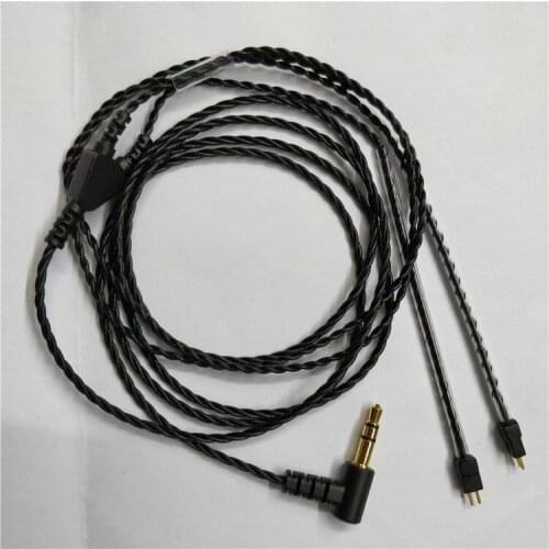 Diy upgrade earphone cable sivler plated wire for jh1964 0.78mm pin