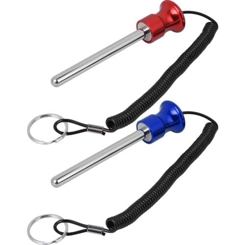 Gym Equipment Weight Stack Pin Weight Pin Magnetic Weight Stack Pin with Pull Rope Strength Practical Weight Stack Gym Accessory