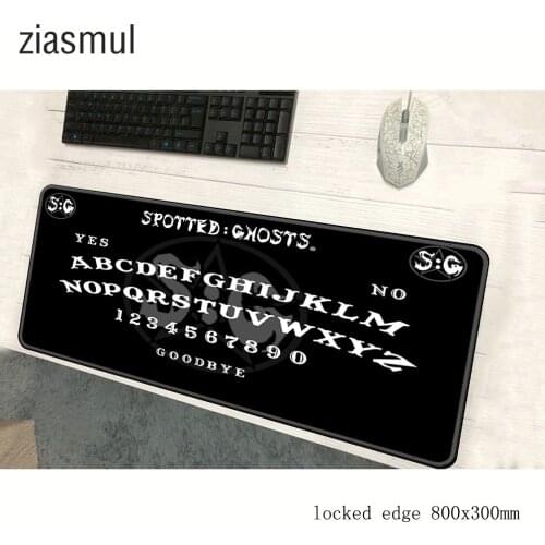 Ouija board pad mouse Mass pattern computer gamer mouse pad 800x300x2mm padmouse big hot sales mousepad gadget office desk mats