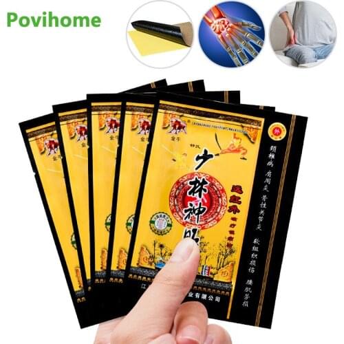 8pcs Natural Herbal Analgesic Patch Rheumatism Arthritis Treatment Sticker Muscle Neck Lumbar Joints Pain Relief Massage Plaster