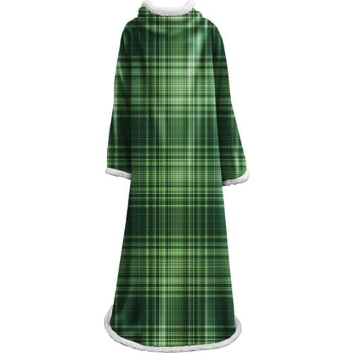 Striped Soft Fluffy Striped Blankets Geometric Coral Fleece Fabric Sofa Cover Plush Throw Blanket Bedding Sheet for Couch Home