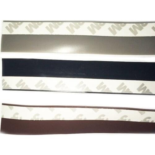 35mm width door window self adhesive silicone rubber sealing strip windproof weatherstrip