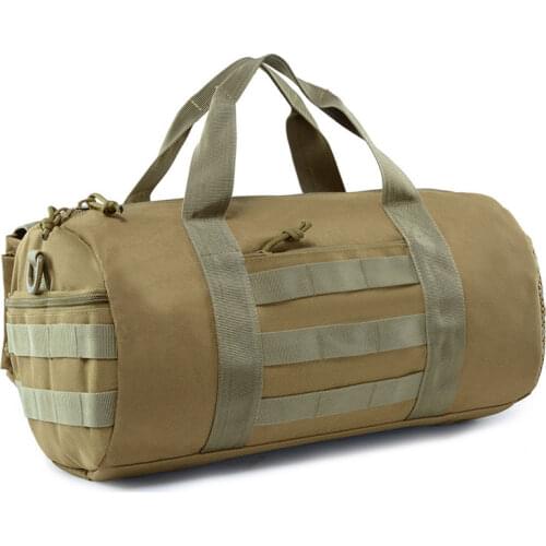 Military Tactical Bag Men Large Capacity Hiking Shoulder Bag Waterproof Nylon Outdoor Sport Travel Climbing Hand Bag