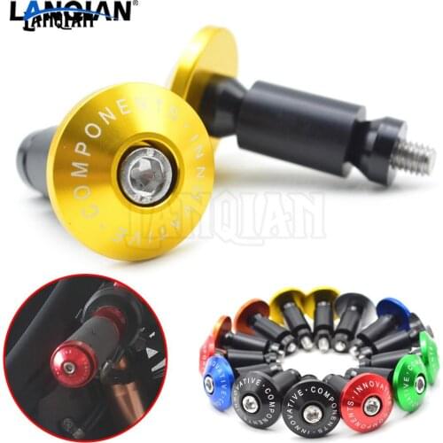 Universal 7/8 22mm motorcycle handlebar end grips Anti Vibration Silder Plug for BMW C600 C650 Sport C650GT F650GS F700GS F800GS