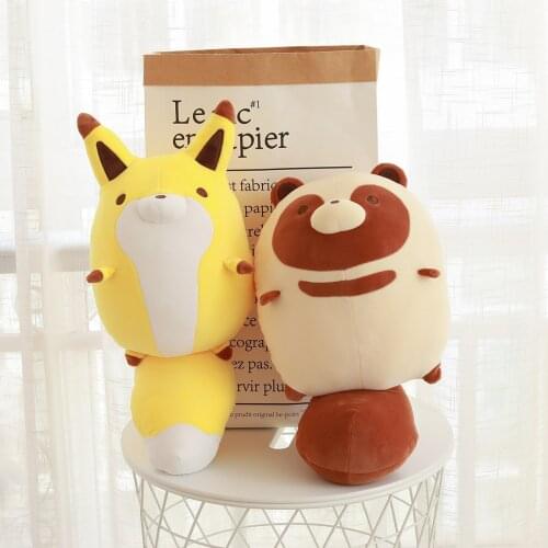 30CM 1PC Cute Raccoon Plush Toy Super Soft Raccoon Stuffed Animals Civet cat Doll Pillow Children Kids Baby Birthday Gift