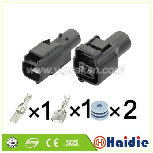 2sets 1pin Auto high current plug sealed MG 650943-5 cable wring waterproof connector HD012K-7.8-11 MG650943-5